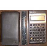 Vintage 17B II + Calculator business &amp; financial w/ Vinyl Case 17Bii 17 ... - $754.16 MXN