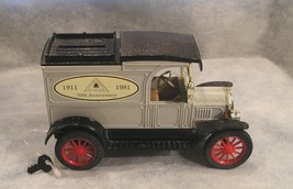 REPLICA Die Cast 1913 FORD Model Van by &quot;ERTL Co&quot; 70th Anniversary Vintage &amp; New - £15.82 GBP