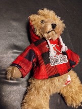 NEW Boston Red Socks Plush Teddy Bear Good Stuff MLB 9&quot; Baseball Stuffed - £8.53 GBP