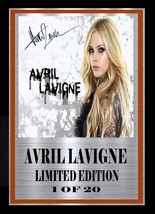 AVRIL LAVIGNE   SIGNED FRAMED 43 - £15.06 GBP