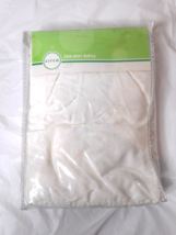 2007 Circo White Ruffled Crib Size Bed Skirt Split Corners Target Standa... - $11.87