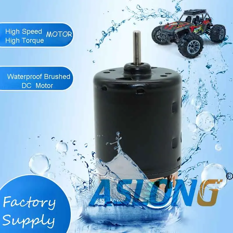 High speed High torque waterproof  dc motor for boat model motor battery supply  - £263.51 GBP