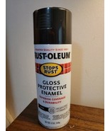 Rust-Oleum GLOSS Black Protective Enamel 7779830 Spray Paint 12oz NEW Aero - €8,46 EUR