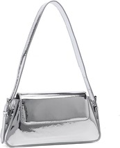 Metallic Silver Purse Shoulder Bag  - £36.18 GBP