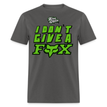 Kawasaki Team Green Don&#39;t Give a Fox Men&#39;s Graphic Tee; MX, Dirt Bike, E... - $19.99