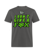 Kawasaki Team Green Don&#39;t Give a Fox Men&#39;s Graphic Tee; MX, Dirt Bike, E... - $19.99