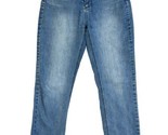 Free People Blue Jeans Womens High Rise W30 Button Straight Leg 61855 16... - $19.75