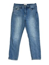 Free People Blue Jeans Womens High Rise W30 Button Straight Leg 61855 16... - £15.49 GBP