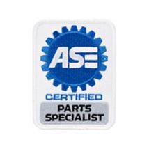 ASE CERTIFIED PARTS SPECIALIST P2  PATCH - FREE SHIPPING!!! - $29.99