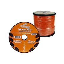Audiopipe Primary Wire 12-Gauge 500 Foot Spool - Orange - $89.54