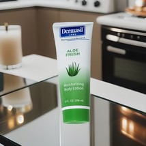 2 Dermasil Aloe Fresh Moisturizing Body Lotion Fast Absorbing Formula 8oz - $7.51