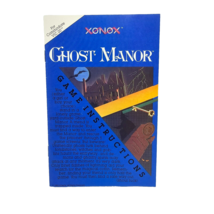 Ghost Manor Xonox Double Ender Atari Manual Only Authentic Original - $12.68