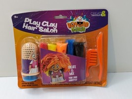 Beyond Dough Play Clay Hair Salon, Girl, Comb, Cutter, Figure New Sealed Nos - £7.82 GBP