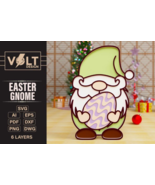 Easter Gnome Laser Cutting SVG - $82.06 CAD