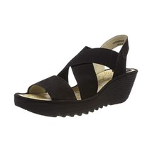 Fly London Women&#39;s YAJI888FLY Open Toe Sandals, (Black 000), 4 (37 EU)  - £122.58 GBP