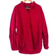 Vintage Woolrich Shirt XL Red Long Sleeve Western Outdoors Retro 90s Cla... - $19.35