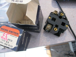NEW Micro Switch Honeywell Contact Block 1 Plunger Switch # 1NC-1NO PLGR PTCH - $37.99