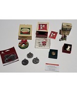 Christmas Hallmark Ornaments, Member Pins, Giordano Attic Theodore, NIB ... - £3.07 GBP