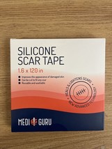 Silicone Scar Tape 1.6&quot; x 120&quot; Improves appearance of damaged skin NEW - £13.43 GBP
