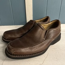 Johnston &amp; Murphy Shoes Men’s Size 7.5M 20-1912 Brown Slip On Dress - £23.18 GBP