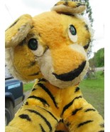 VINTAGE SILK PLUSH TIGER STUFFED JUNGLE CAT CARNIVAL PRIZE GUND KNICKERB... - $74.89 CAD