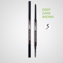 Kiss N.Y Professional Top Brow Fine Precision Brow Pencil Deep Dark Brown KBPP05 - £5.97 GBP