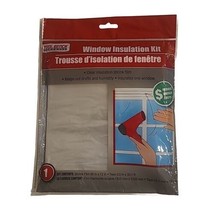 Tool Bench Window Insulation Kit Shrink Film Clear Keep Out Draft 60 x 7... - $7.81