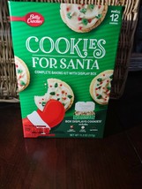 Cookies For Santa With Display Cookie Box By Betty Crocker-Makes 12 Cook... - $18.69