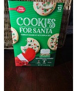Cookies For Santa With Display Cookie Box By Betty Crocker-Makes 12 Cook... - $25.57 CAD