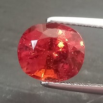 4 Carat + , Spessartite Garnet Oval , Spessartite Garnet Africa , Fanta ... - £549.19 GBP