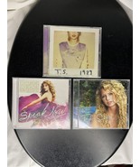 Taylor Swift CD Lot X3 1989, Speak Now &amp; Self Titled - $32.00