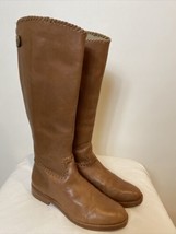 Jack Rogers Brown Leather Riding Boots Women&#39;s 7.5 - £60.55 GBP
