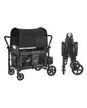 VEVOR Wagon Stroller for 4 Kids, with 4-Seater for Camping, Dark Gray &amp; ... - $298.90