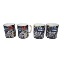 Snap-on Tools 4pc Ceramic Coffee Mug Set Automotive Tool Themed Drinkware Cups - £37.08 GBP