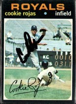 Cookie Rojas Signed Autographed 1971 Topps Baseball Card - Kansas City Royals - $5.57