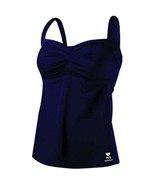 TYR Women&#39;s Twisted Bra Solid Tank/Tankini Top, Navy, Size 8~Bathing Suit - €23,50 EUR