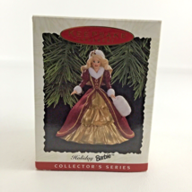 Hallmark Keepsake Christmas Ornament Holiday Barbie #4 Collector Series 1996 New - $24.70