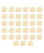 33 Pieces Big Rose Iron On Patches Sew Embroidered Patches Appliques Emb... - £17.51 GBP