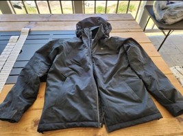 Antarctica Gear Heated Mens Jacket Size Small Long Sleeve Zip Hood Winte... - $78.21