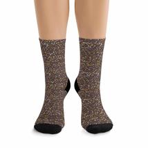 Snow Little Dots Mix Chicory Coffee DTG Socks - £18.55 GBP