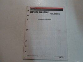 1998 Honda Power Equipment Gen Info #12 Engine Service Bulletin Manual STAINED - £30.19 GBP