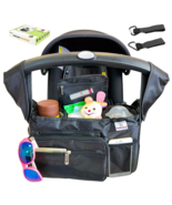 Baby Stroller Organizer with Insulated Stroller Cup Holder, Baby Organizer  - €13,48 EUR