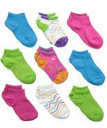 Girls Low Cut Socks Colorful Pattern Solid Cotton Sport Ankle Variety 9 ... - $20.56 CAD