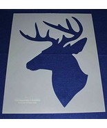 Buck-Deer Head Stencil S-Mylar 14 Mil 17.5&quot;H X 14&quot;W - Painting /Crafts/ ... - £18.91 GBP