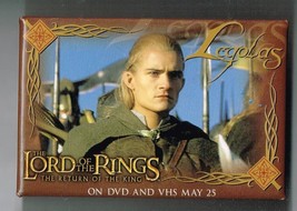 Lord Of the Rings the return of the king Movie Pin Back Button Pinback L... - $9.46