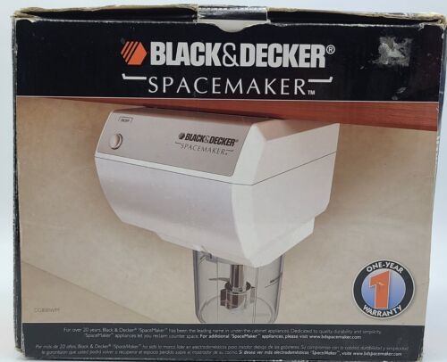 Black and Decker Spacemaker Chopper and Grinder - White - £12.64 GBP