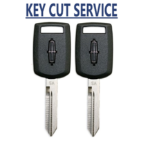 Key Cut Service + X2 Lincoln H92 Transponder Key 80 Bit Sa Oem Chip - $40.19