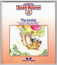 VINTAGE 1985 World of Teddy Ruxpin The Airship Hardcover Book  - £11.66 GBP