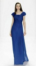 Tadashi Shoji yv645l Classic Evening Dress SZ 6 Sapphire - £97.09 GBP