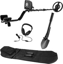 The Black Barska Be12746 Winbest Pro-200 Metal Detector Field, And A Headphone. - $113.83